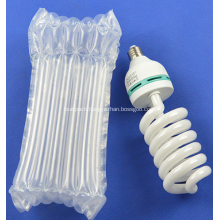 Cushion air bag packaging for energy saving lamps